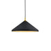 Kuzco Canada - One Light Pendant - Dorothy - Black With Gold Detail- Union Lighting Luminaires Decor