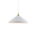 Kuzco Canada - One Light Pendant - Dorothy - White With Gold Detail- Union Lighting Luminaires Decor