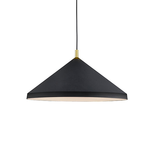 Kuzco Canada - One Light Pendant - Dorothy - Black With Gold Detail- Union Lighting Luminaires Decor