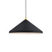 Kuzco Canada - One Light Pendant - Dorothy - Black With Gold Detail- Union Lighting Luminaires Decor
