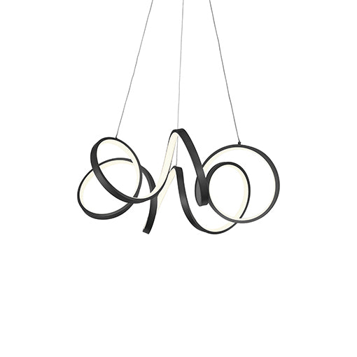 Kuzco Canada - LED Chandelier - Synergy - Black- Union Lighting Luminaires Decor