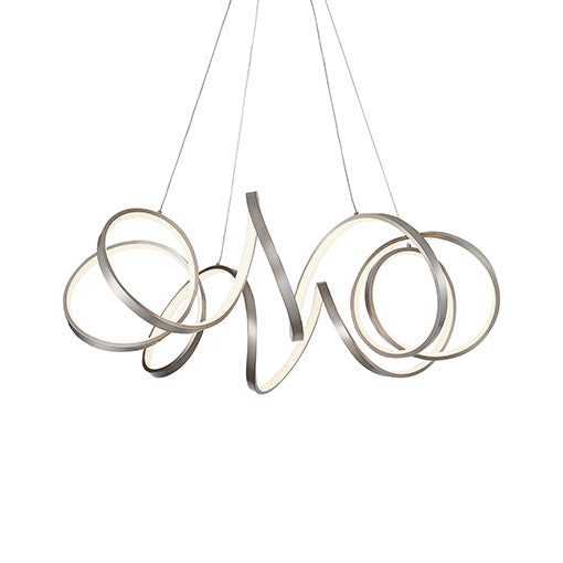 Kuzco Canada - LED Chandelier - Synergy - Antique Silver- Union Lighting Luminaires Decor
