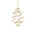 Kuzco Canada - LED Chandelier - Synergy - Antique Brass- Union Lighting Luminaires Decor