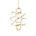 Kuzco Canada - LED Chandelier - Synergy - Antique Brass- Union Lighting Luminaires Decor
