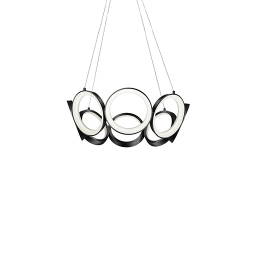 Kuzco Canada - LED Chandelier - Oros - Black- Union Lighting Luminaires Decor