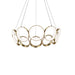Kuzco Canada - LED Chandelier - Oros - Antique Brass- Union Lighting Luminaires Decor