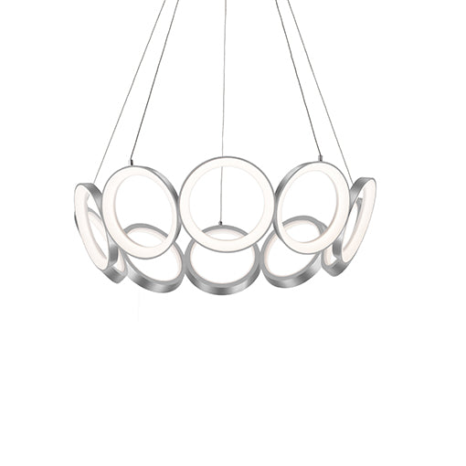 Kuzco Canada - LED Chandelier - Oros - Antique Silver- Union Lighting Luminaires Decor