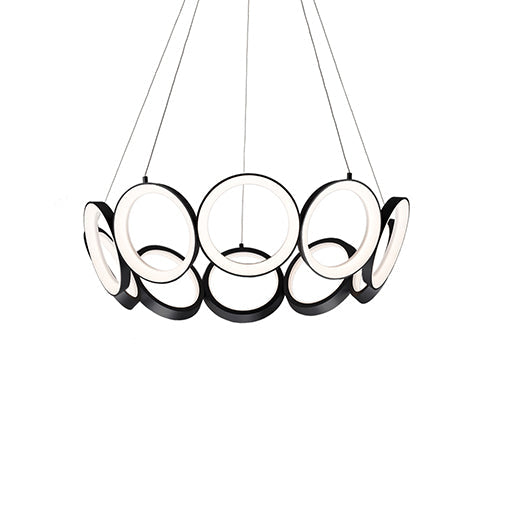 Kuzco Canada - LED Chandelier - Oros - Black- Union Lighting Luminaires Decor