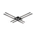 Kuzco Canada - LED Flush Mount - Vega Minor - Black- Union Lighting Luminaires Decor