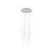 Kuzco Canada - LED Pendant - Chute - White- Union Lighting Luminaires Decor