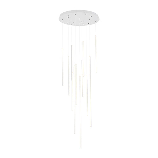 Kuzco Canada - LED Pendant - Chute - White- Union Lighting Luminaires Decor