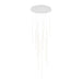 Kuzco Canada - LED Pendant - Chute - White- Union Lighting Luminaires Decor