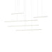 Kuzco Canada - LED Pendant - Chute Motion - White- Union Lighting Luminaires Decor