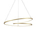 Kuzco Canada - LED Pendant - Twist - Antique Brass- Union Lighting Luminaires Decor