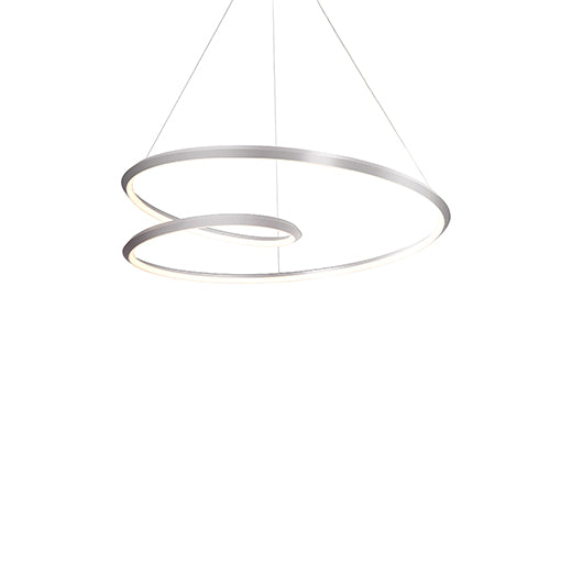 Kuzco Canada - LED Pendant - Ampersand - Brushed Nickel- Union Lighting Luminaires Decor