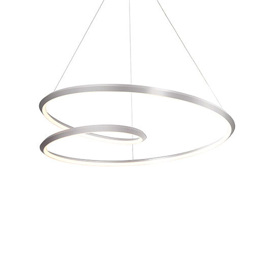 Kuzco Canada - LED Pendant - Ampersand - Brushed Nickel- Union Lighting Luminaires Decor