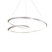 Kuzco Canada - LED Pendant - Ampersand - Brushed Nickel- Union Lighting Luminaires Decor