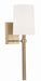 Crystorama - One Light Wall Sconce - Bromley - Vibrant Gold- Union Lighting Luminaires Decor