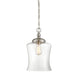 Meridian - One Light Mini Pendant - Mmin2 - Brushed Nickel- Union Lighting Luminaires Decor