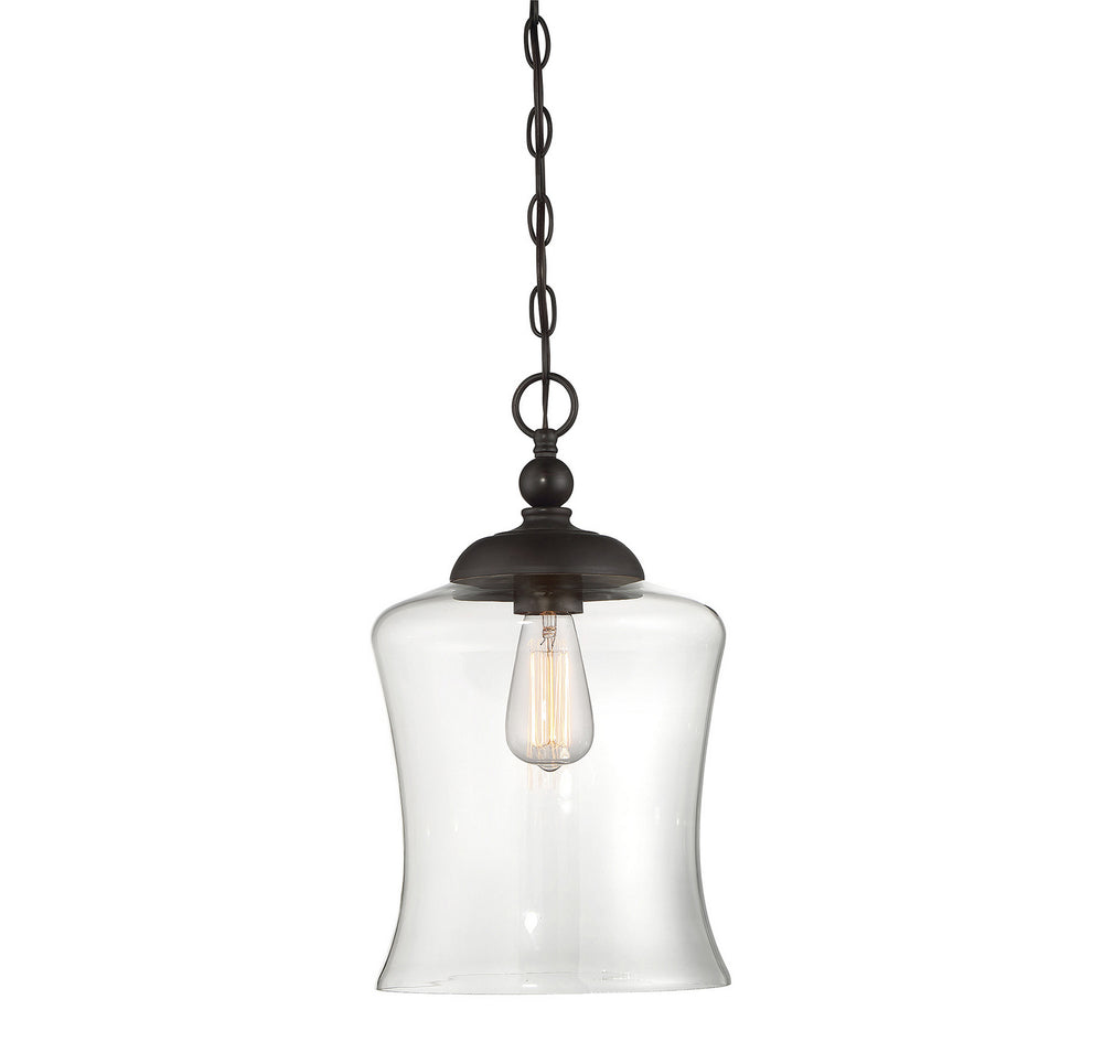 Meridian - One Light Mini Pendant - Mmin2 - Oil Rubbed Bronze- Union Lighting Luminaires Decor
