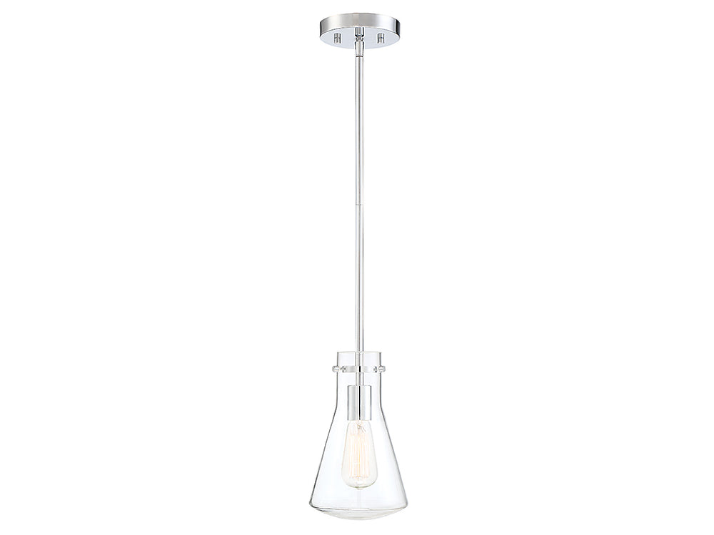 Meridian - One Light Pendant - Mpend - Chrome- Union Lighting Luminaires Decor