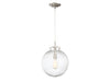 Meridian - One Light Mini Pendant - Mmin2 - Brushed Nickel- Union Lighting Luminaires Decor