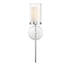 Meridian - One Light Wall Sconce - Mscon - Chrome- Union Lighting Luminaires Decor