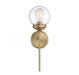 Meridian - One Light Wall Sconce - Mscon - Natural Brass- Union Lighting Luminaires Decor