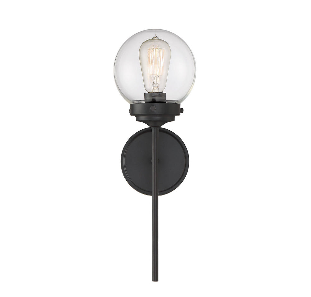 Meridian - One Light Wall Sconce - Mscon - Oil Rubbed Bronze- Union Lighting Luminaires Decor