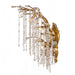 Bethel International Canada - Three Light Wall Sconce - Antique Gold- Union Lighting Luminaires Decor