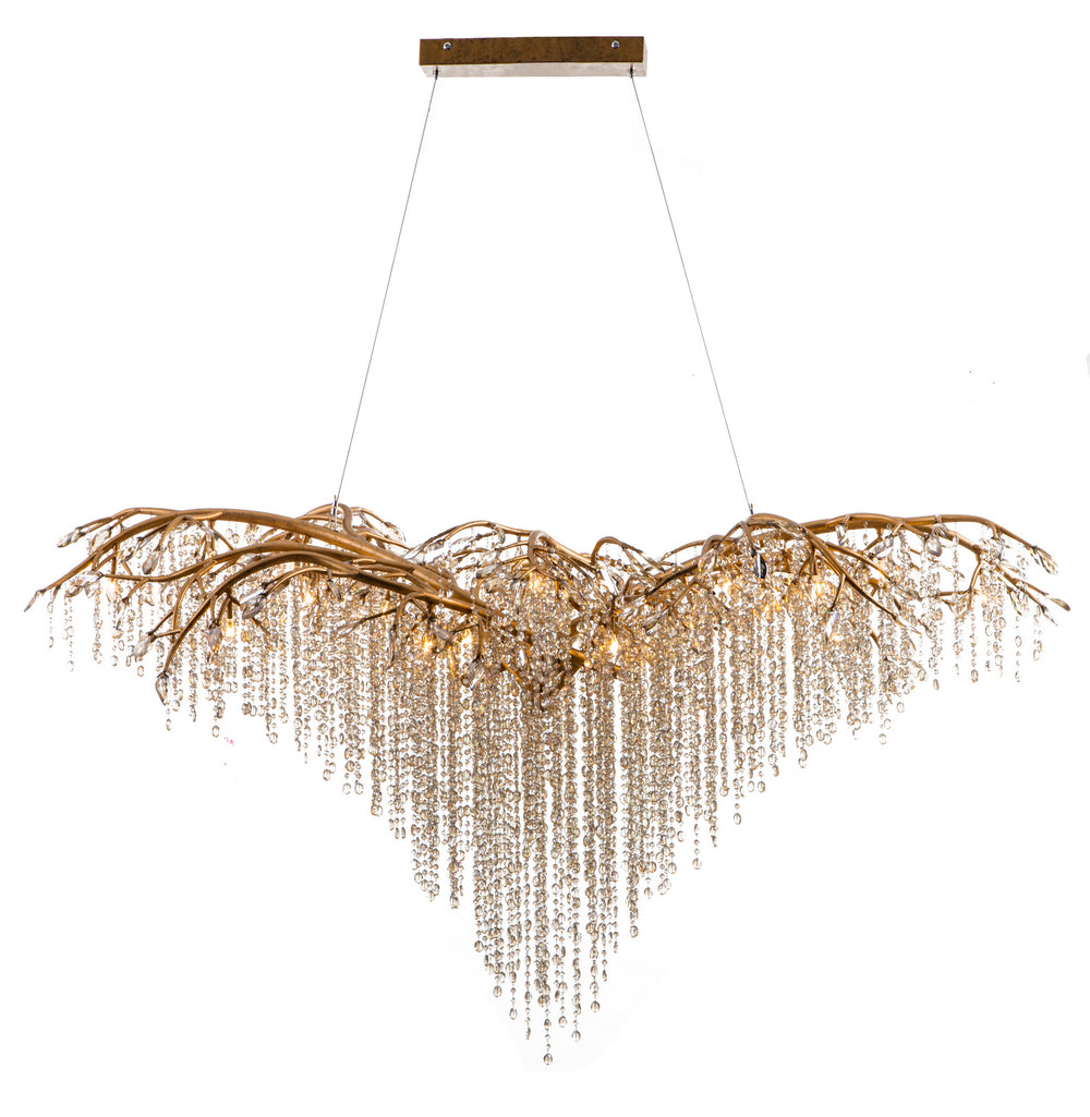 Bethel International Canada - 26 Light Chandelier - Antique Gold- Union Lighting Luminaires Decor