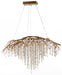 Bethel International Canada - Ten Light Chandelier - Gold- Union Lighting Luminaires Decor