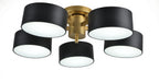Bethel International Canada - LED Flush Mount - Gold- Union Lighting Luminaires Decor