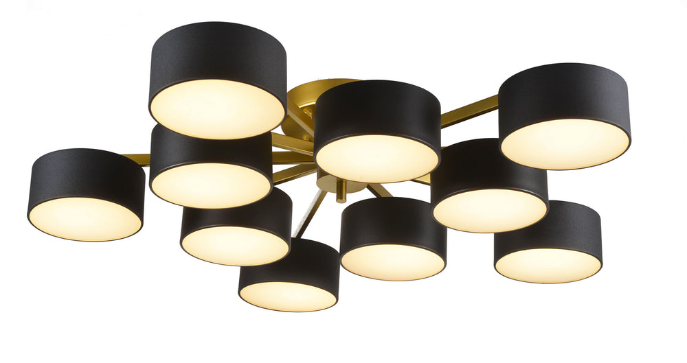 Bethel International Canada - LED Flush Mount - Gold- Union Lighting Luminaires Decor