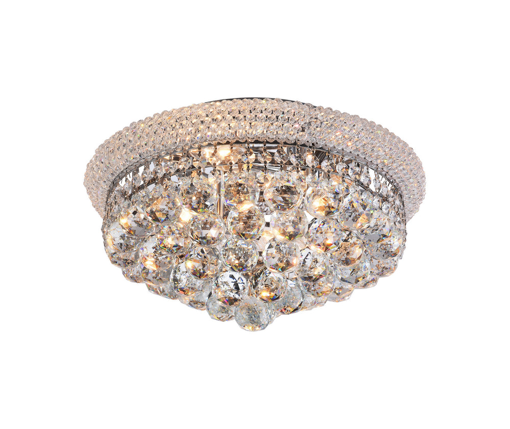 Bethel International Canada - Four Light Flush Mount - Chrome- Union Lighting Luminaires Decor