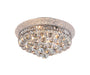 Bethel International Canada - Four Light Flush Mount - Chrome- Union Lighting Luminaires Decor