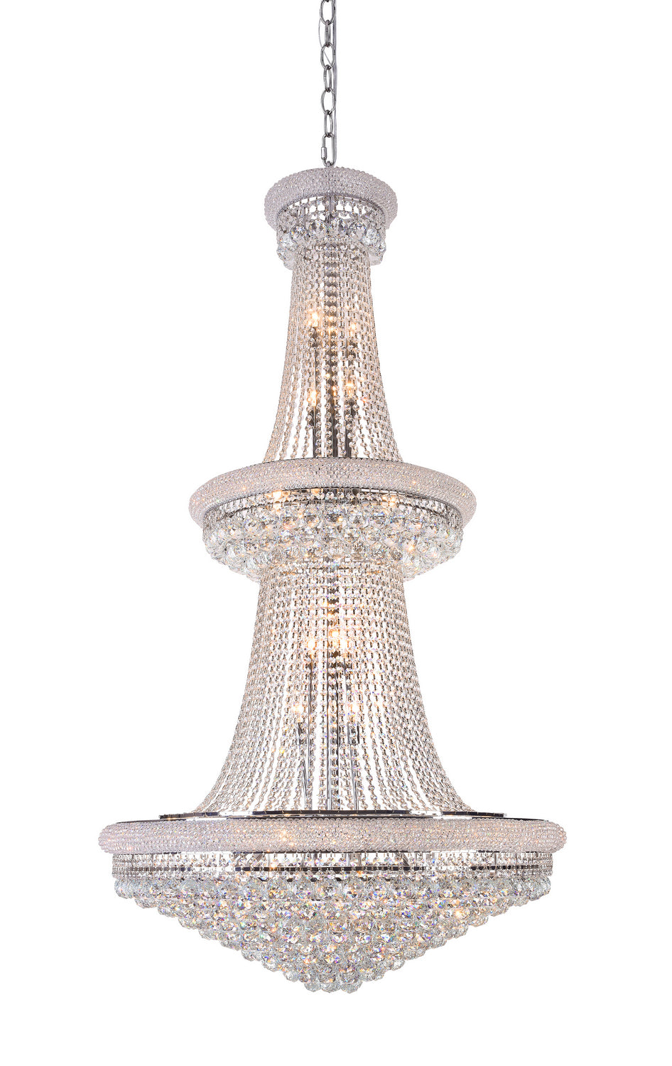 Bethel International Canada - 32 Light Chandelier - Chrome- Union Lighting Luminaires Decor