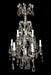 Bethel International Canada - Ten Light Chandelier - Pewter- Union Lighting Luminaires Decor