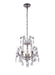 Bethel International Canada - Three Light Chandelier - Pewter- Union Lighting Luminaires Decor
