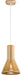 Bethel International Canada - One Light Pendant - Natural Wood- Union Lighting Luminaires Decor