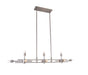 Bethel International Canada - 11 Light Chandelier - Shiny Nickel- Union Lighting Luminaires Decor
