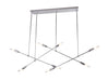 Bethel International Canada - Eight Light Chandelier - Chrome- Union Lighting Luminaires Decor