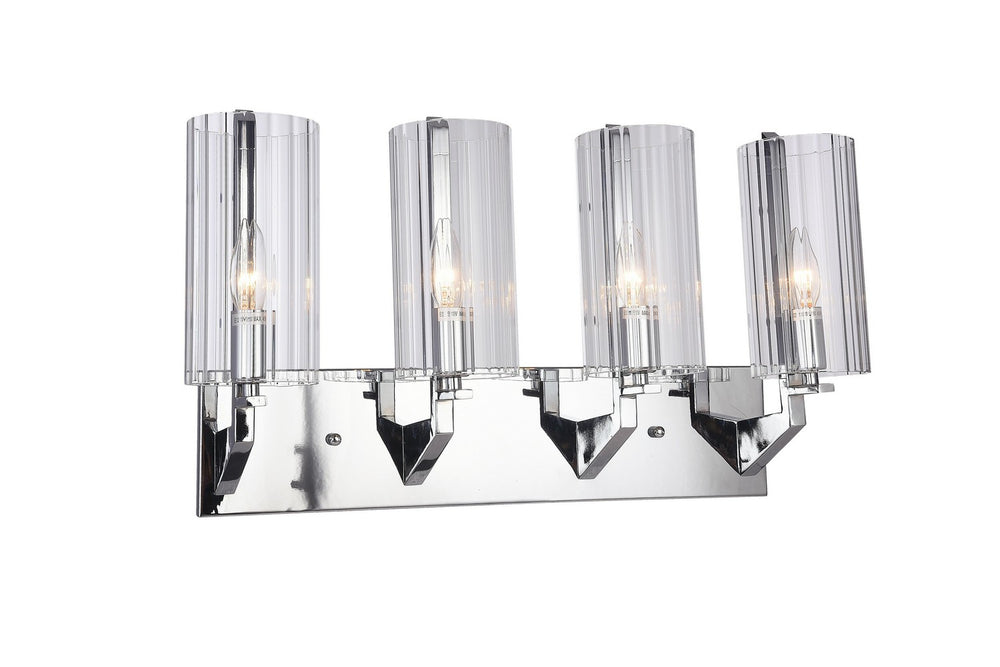 Bethel International Canada - Four Light Wall Sconce - Chrome- Union Lighting Luminaires Decor