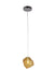 Bethel International Canada - One Light Pendant - Amber- Union Lighting Luminaires Decor