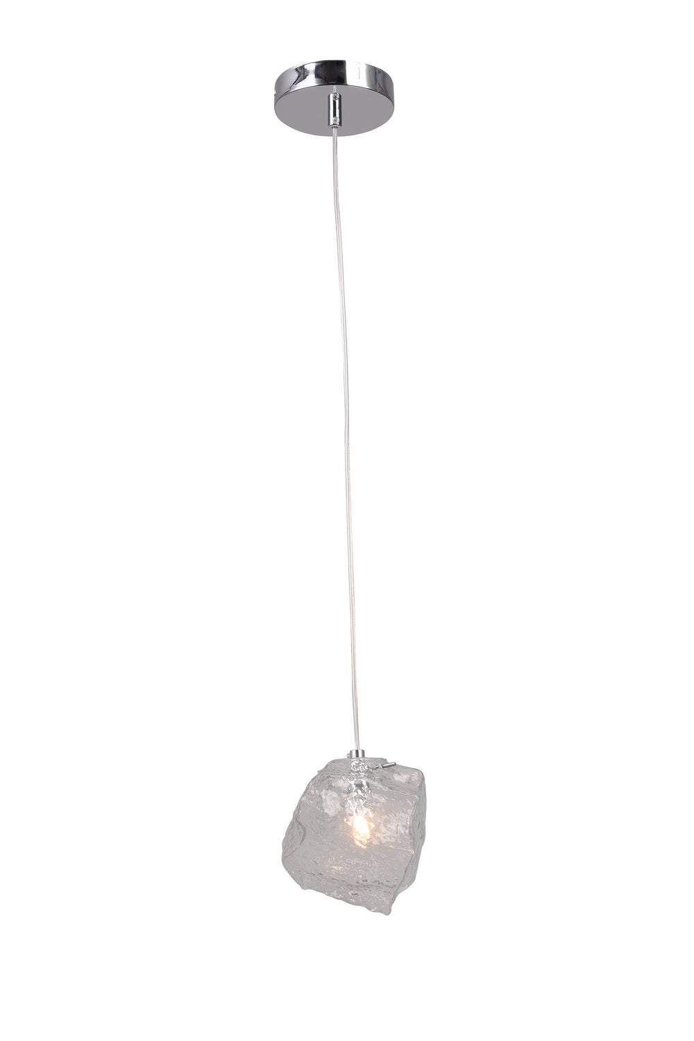 Bethel International Canada - One Light Pendant - Chrome- Union Lighting Luminaires Decor