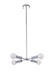 Bethel International Canada - Four Light Chandelier - Chrome- Union Lighting Luminaires Decor