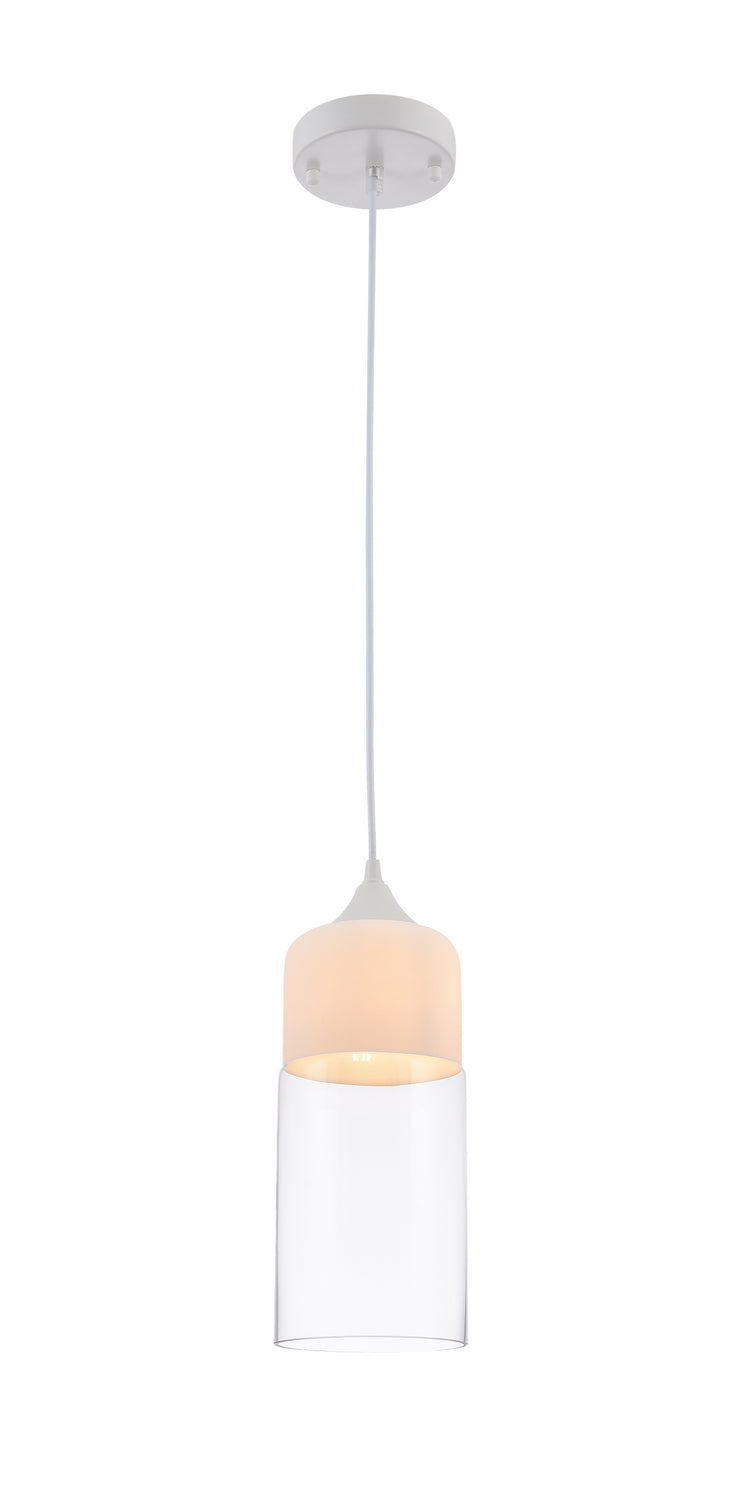 Bethel International Canada - One Light Pendant - Matte White- Union Lighting Luminaires Decor