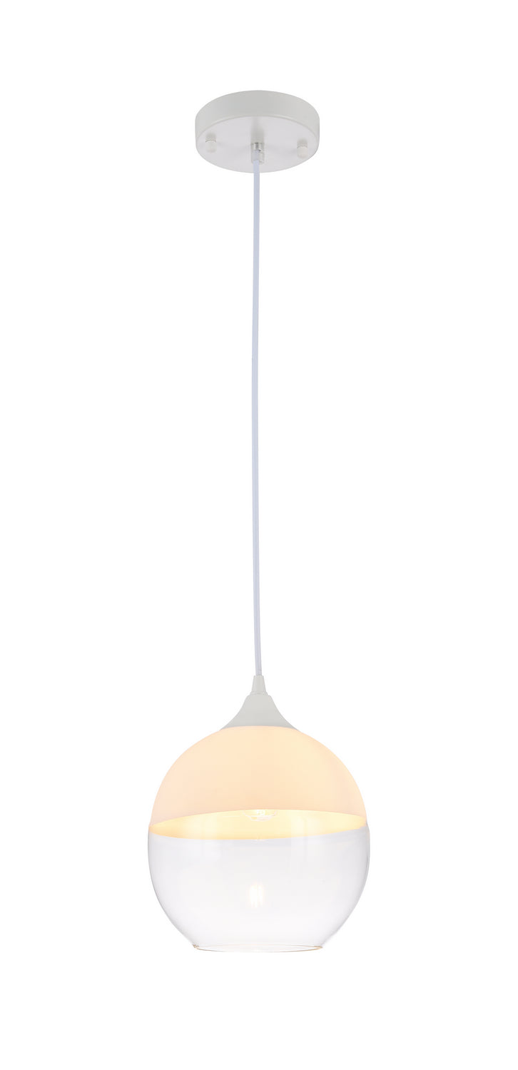 Bethel International Canada - One Light Pendant - Matte White- Union Lighting Luminaires Decor