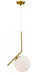 Bethel International Canada - LED Pendant - Brass- Union Lighting Luminaires Decor