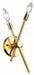 Bethel International Canada - Two Light Wall Sconce - Shiny Gold- Union Lighting Luminaires Decor